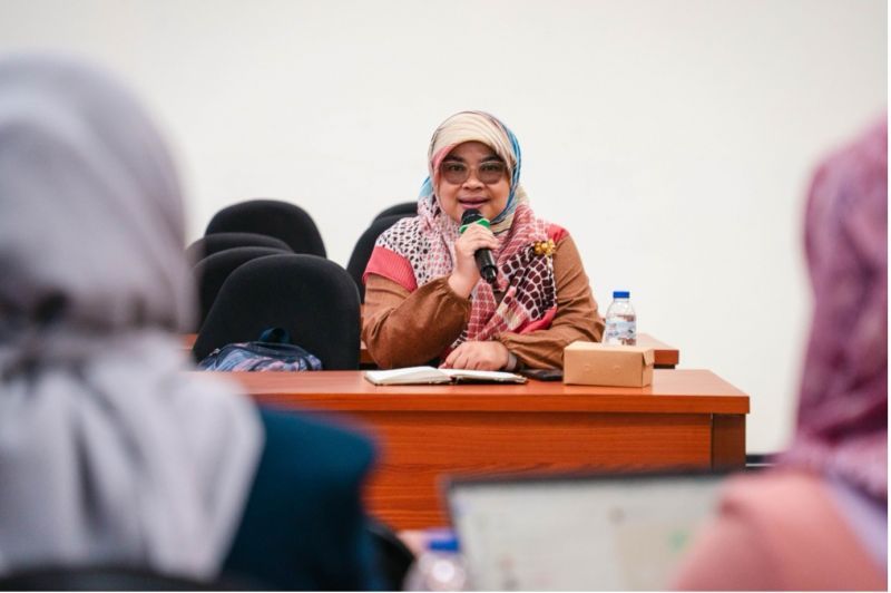 Ketua Satgas Disabilitas Unpad menyampaikan beberapa hal terkait tuntutan dan pengembangan layanan disabilitas di kampusnya. 